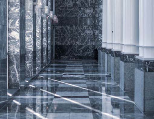 Commercial floor cleaning